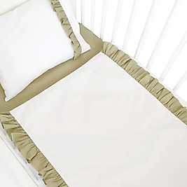 Fırfırlı %100 Pamuklu Nevresim Takımı