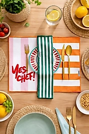 Sloganlı Amerikan Servis