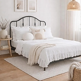 Çift Kişilik Timeless Farbalalı / Fırfırlı Nevresim Takımı