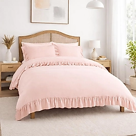 Çift Kişilik Timeless Farbalalı / Fırfırlı Nevresim Takımı