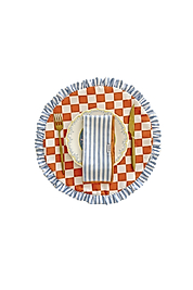 Fırfırlı Yuvarlak Amerikan Servis