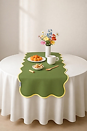 Su İtici Pamuklu Runner