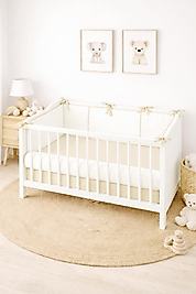 Bumper/Yan Koruma Seti 60x120 Kırık Beyaz-Bej