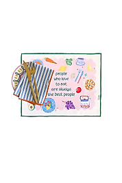 Sloganlı Amerikan Servis