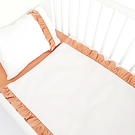 Fırfırlı %100 Pamuklu Nevresim Takımı