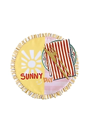 Fırfırlı Yuvarlak Amerikan Servis