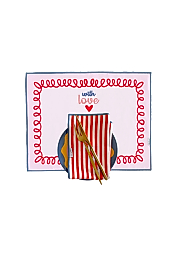 Sloganlı Amerikan Servis