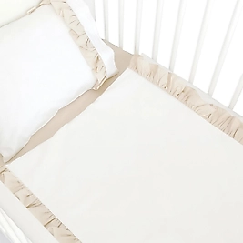 Fırfırlı %100 Pamuklu Nevresim Takımı