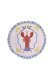 Istakoz Desenli Amerikan Servis