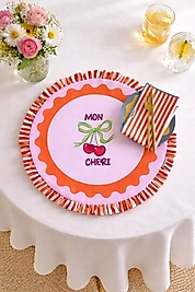 Fırfırlı Yuvarlak Amerikan Servis