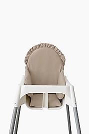 Fırfırlı Toprak Mama Sandalyesi Minderi