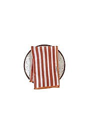 Tarçın Çizgili Servis Peçetesi