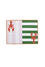 Istakoz Desenli Amerikan Servis