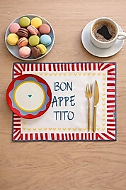 Sloganlı Amerikan Servis