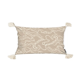 Püsküllü Iskandinav Art Kırlent Kılıfı